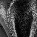 Sir Redman strik zwart nerf leder