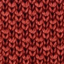 Sir Redman gebreide pochet roestbruin