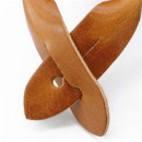 Sir Redman bretels accessoire set nerfleer - cognac