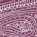 Sir Redman Luxuriöse Hosenträger Paisley Sketch mauve