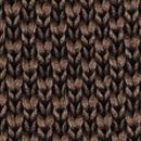 Sir Redman knitted Kids bow tie dark brown
