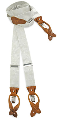 Sir Redman deluxe suspenders Essential ecru, Suspenders