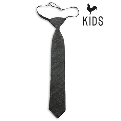 Sir Redman denim kids tie black